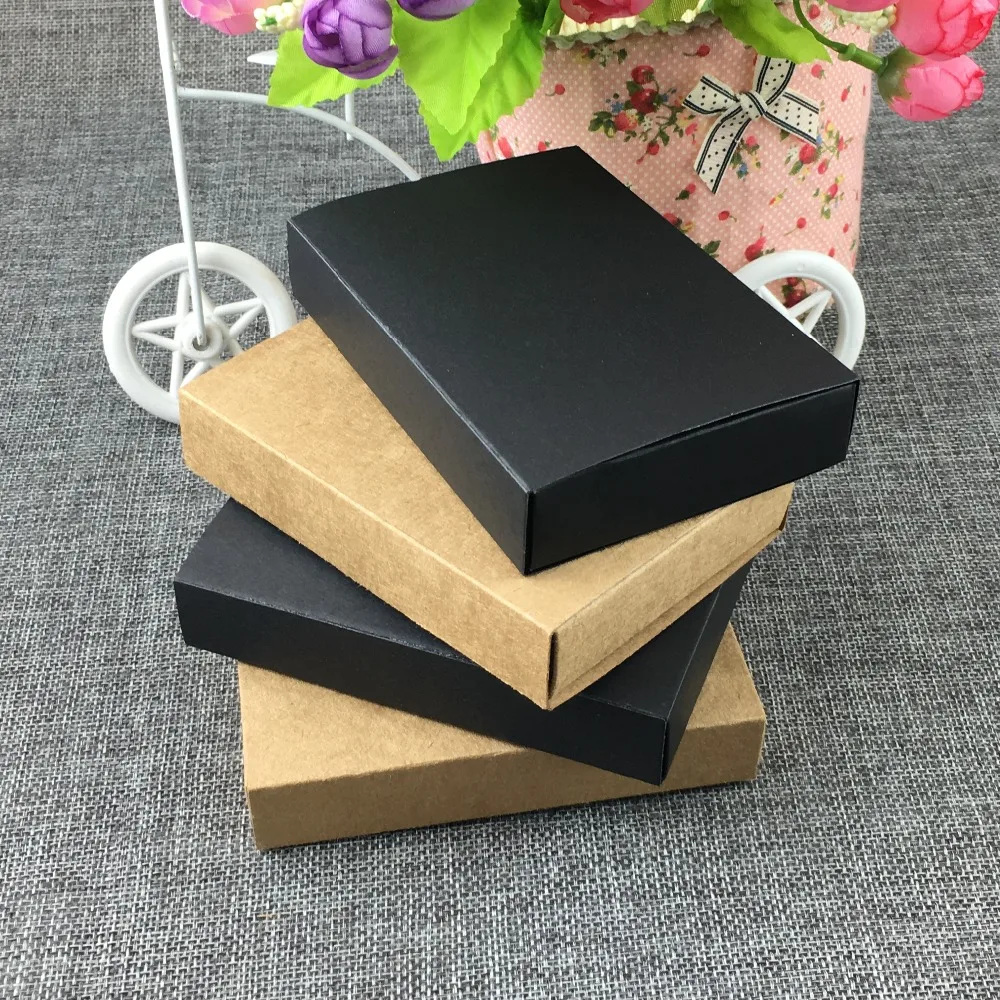 

50 pcs Kraft Paper Handmade Drawer Gift Boxes,DIY Packing Box/Packing Case For Candy\Cake\Jewelry\Gift\chocolate