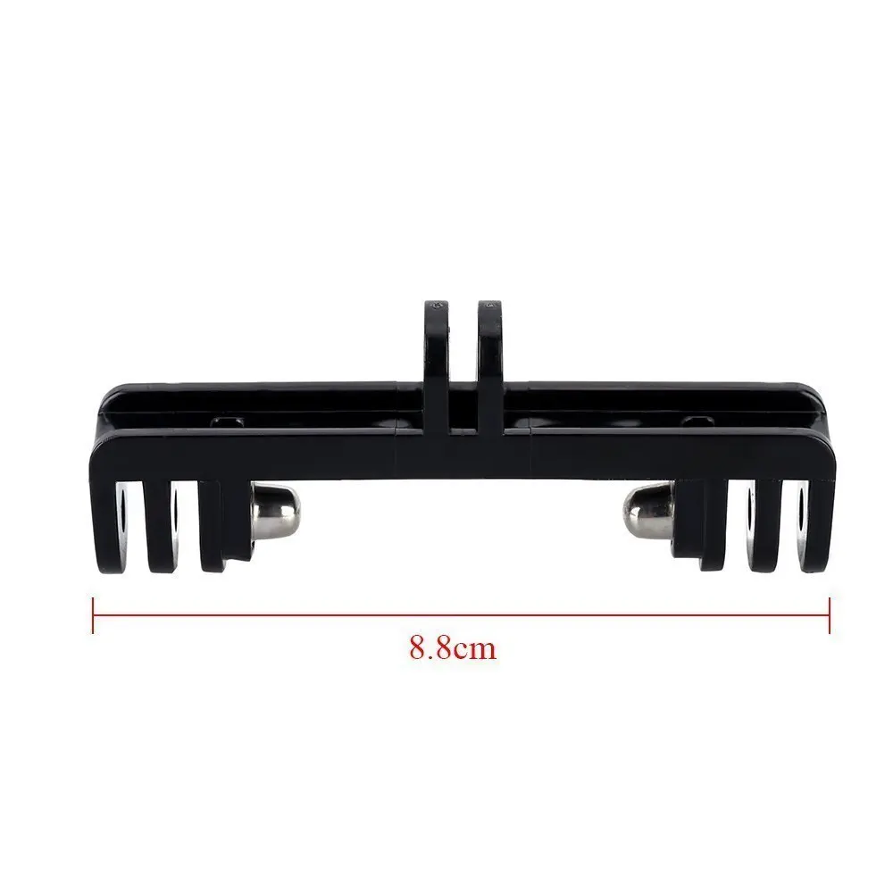 Селфи Палка с двойным устройством адаптер для прямой трансляции записи видео GoPro