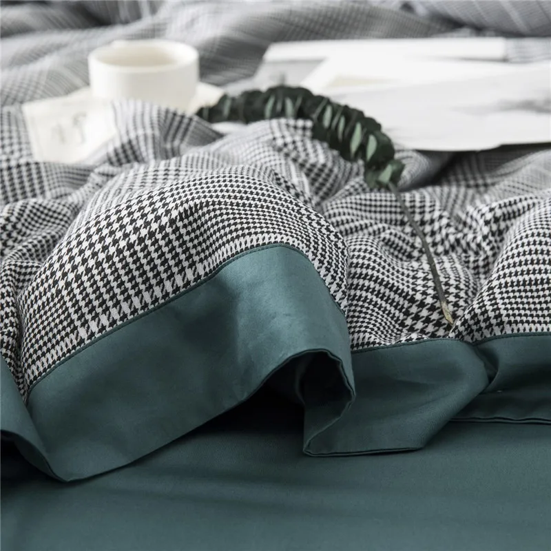 Роскошный комплект постельного белья 2018 розовый Египетский хлопковый с