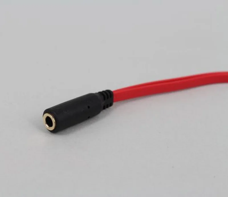 ULIFART 3.5mm Female to 2 Male Headphone Mic Audio Y Splitter Flat Stereo Adapter Cable For Laptop | Компьютеры и офис