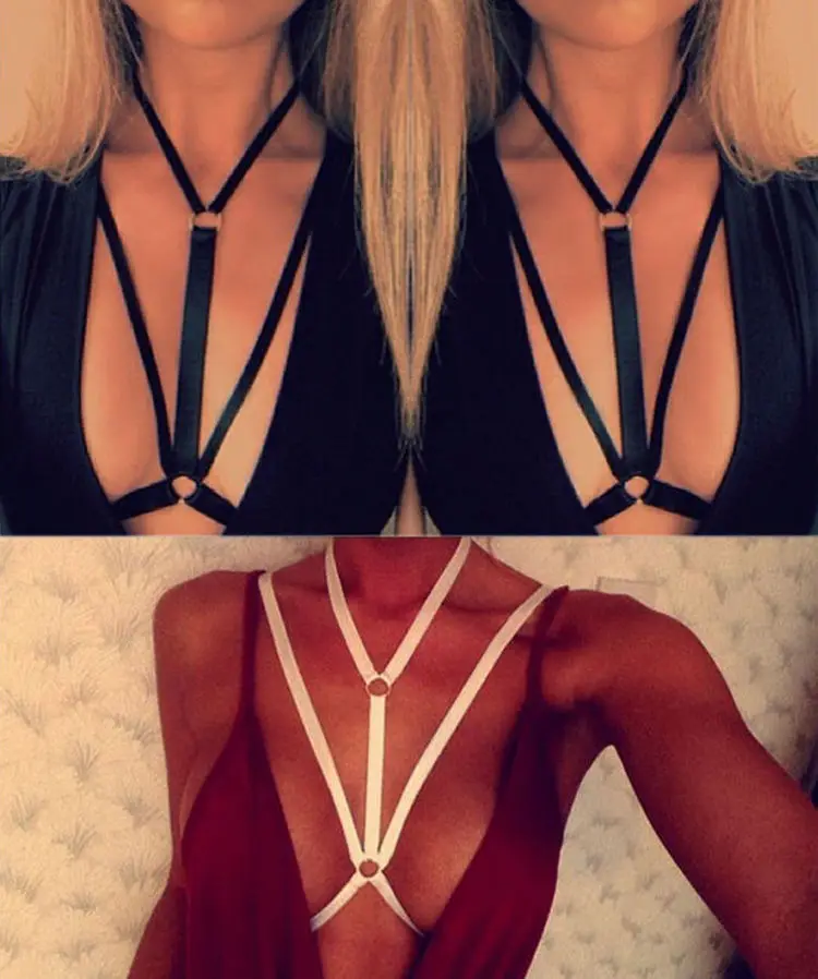 Сексуальный соблазнительный женский бюстгальтер на бретельках эластичный