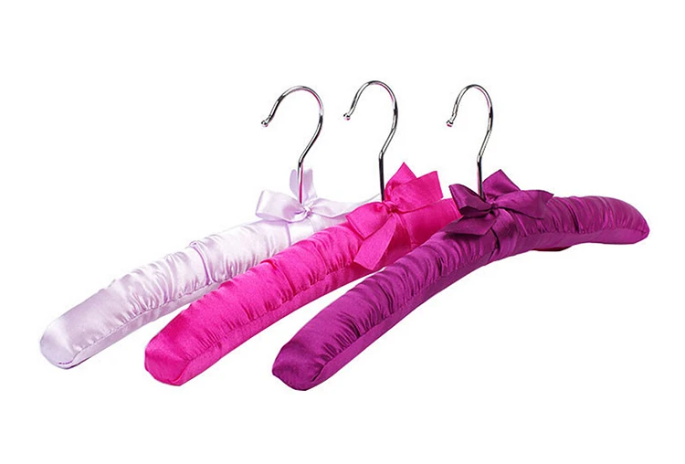 [Бесплатная доставка] вешалка с подкладкой из высококачественного атласа 21 цвет