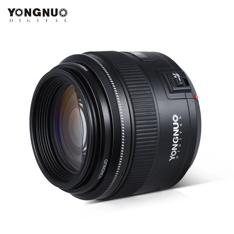 YONGNUO 85 мм F1.8 объектив с фиксированным фокусным расстоянием полный Рамки AF MF