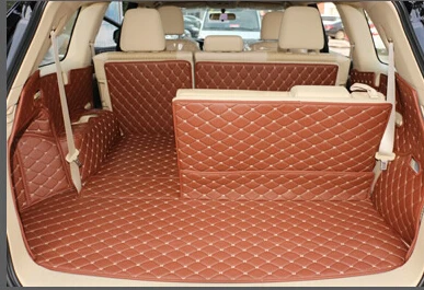 Хорошие коврики! Специальные коврики для багажника Toyota Highlander на 7 мест 2018-2014 2017