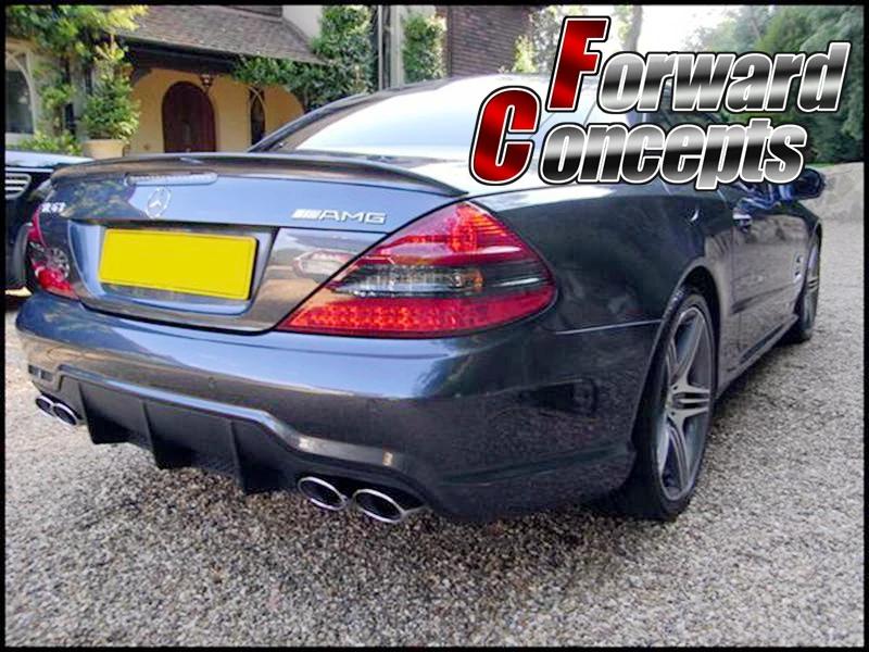Для углеродного волокна 2004-2011 R230 SL-CLASS заднее крыло из багажник спойлер |