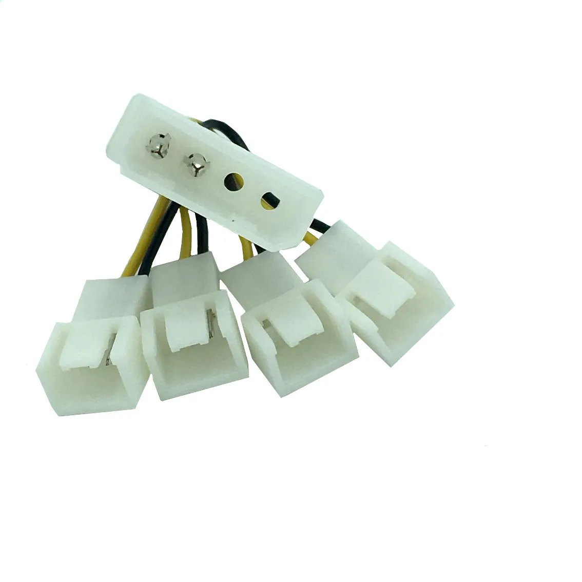 Разветвитель вентилятора 4 Pin Molex 3 5 V/7 V/12 V (3x розетки) см|fan splitter|4-pin molexmolex to |