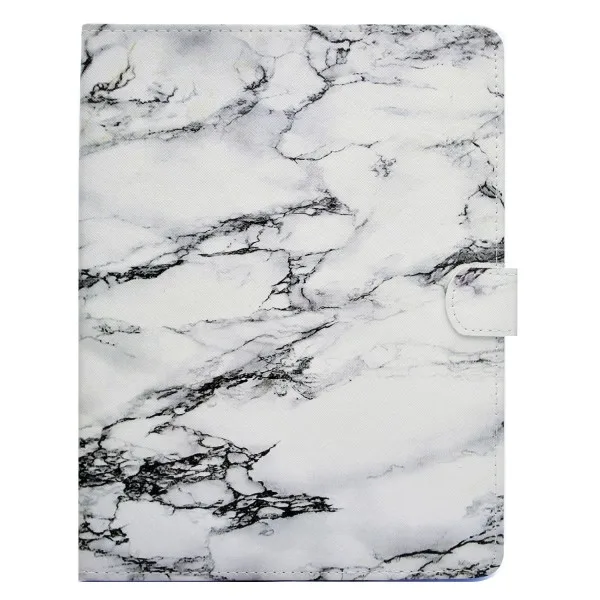 marble case Модный чехол с цветами для нового Apple iPad 9,7 A1822 A1893, раскрашенный флип-чехол с магнитной застежкой для iPad Air 1 2 iPad 5 6 - Цвет: marble case