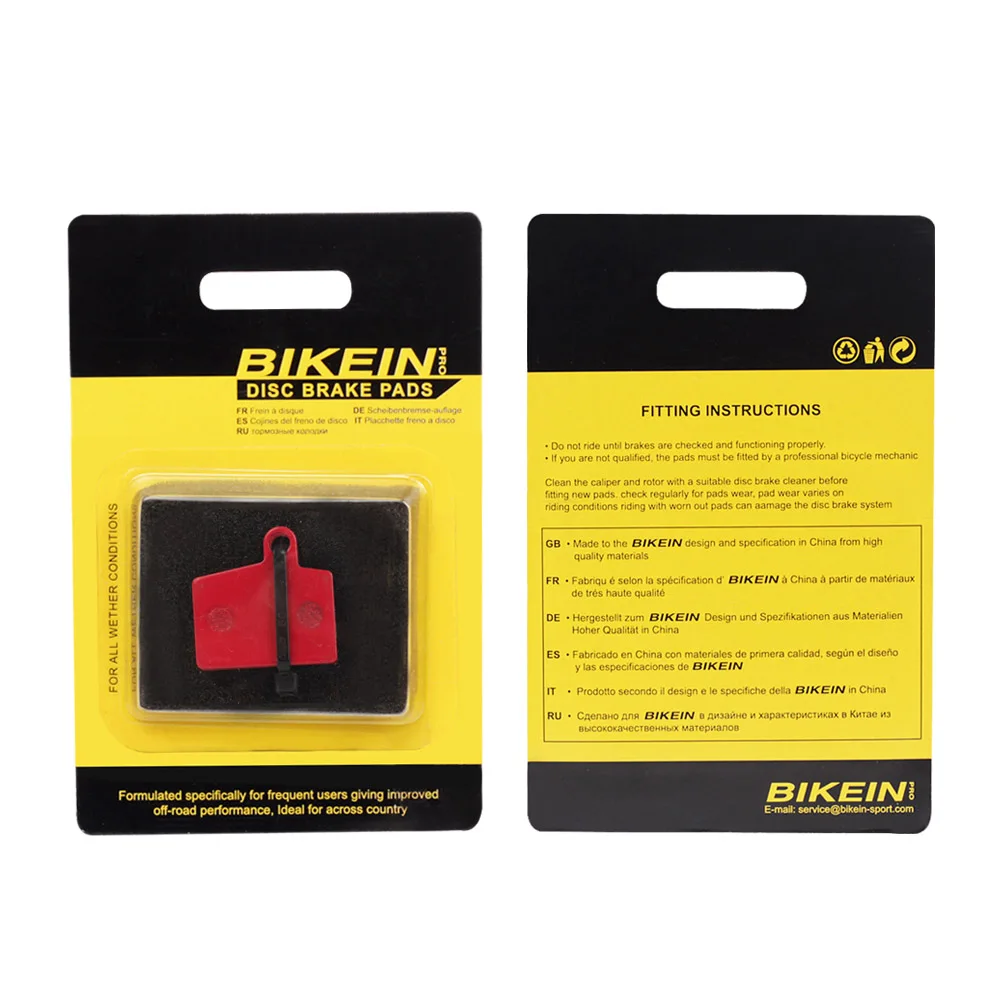 BIKEIN 4 пары велосипедные MTB велосипедные Керамические дисковые Тормозные колодки для Hayes Stroker Ryde, Dyno Sport Mount Bike гидравлические детали