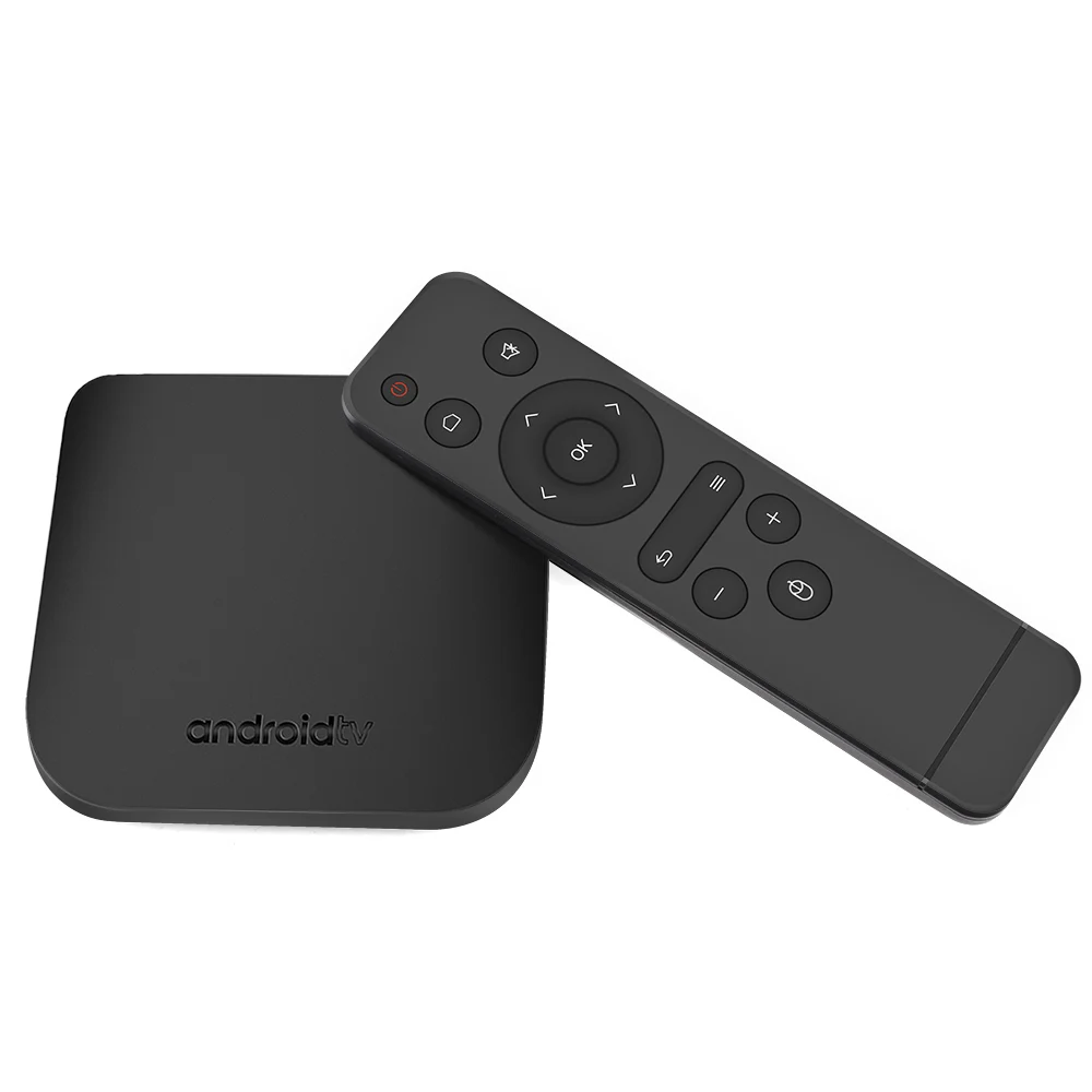 ТВ приставка Amlogic S905W на Android 2020 четырехъядерный процессор 2 4G двойной Wi Fi 7 1 умный