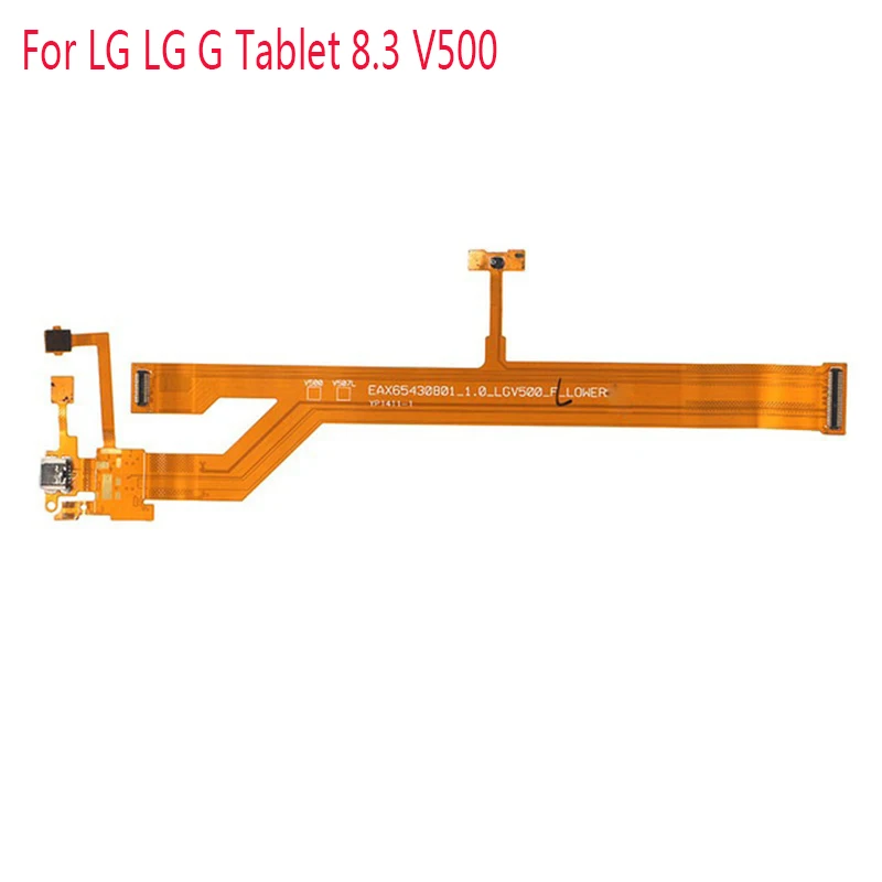 Гибкий кабель для зарядного порта USB LG G Tablet 8 3 V500 бесплатная доставка с номером
