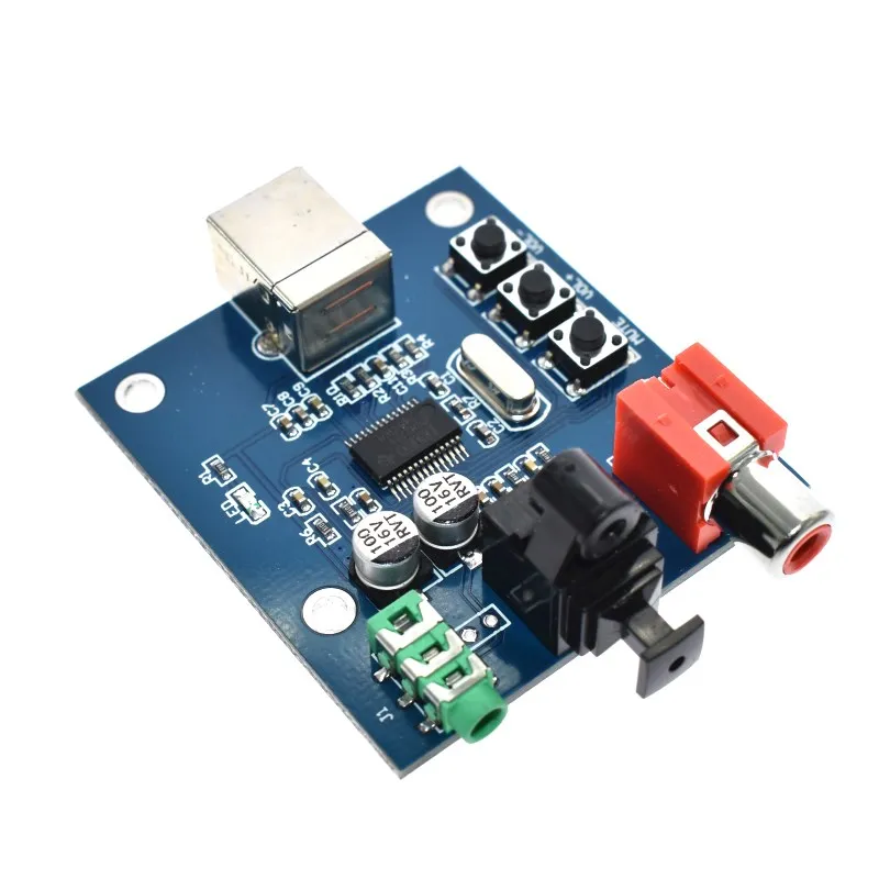 PCM2704 USB DAC Power волоконно оптический коаксиальный аналоговый выход для Raspberry Pi Raspbian