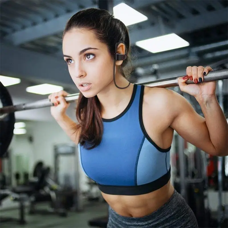 Беспроводные Bluetooth наушники с микрофоном супер бас стерео активный