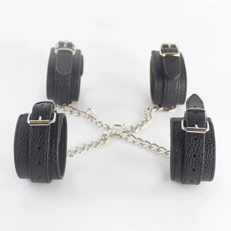 SODANDY наручные манжеты щиколотки скобы кожаные фиксаторы для ног бондаж наручники