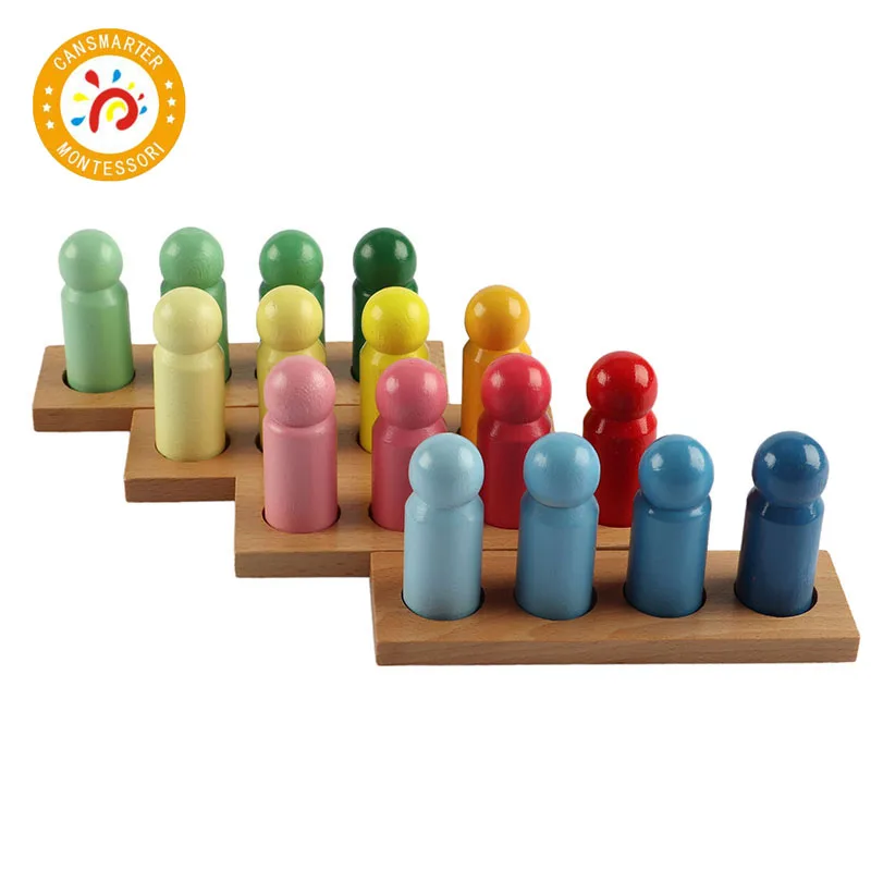 Материал Монтессори высокое качество деревянная игрушка похожие на цвет