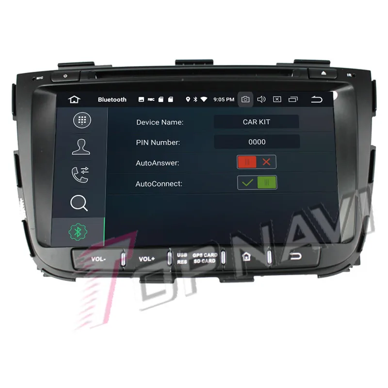 Автомобильный мультимедийный центр TOPNAVI Android 9 0 GPS навигация CD плеер для KIA SORENTO 2013