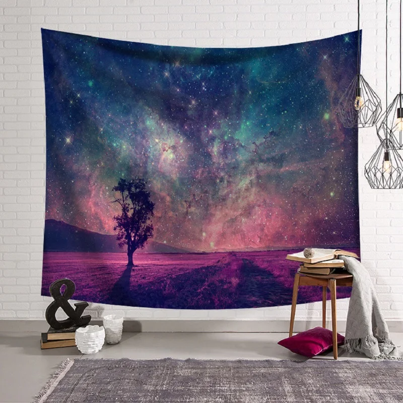 

Dream Forest Landscape Wall Blankets Beach Towel Decoration Wall Tapestry Wall Hanging Mandala Blanket Tapestry