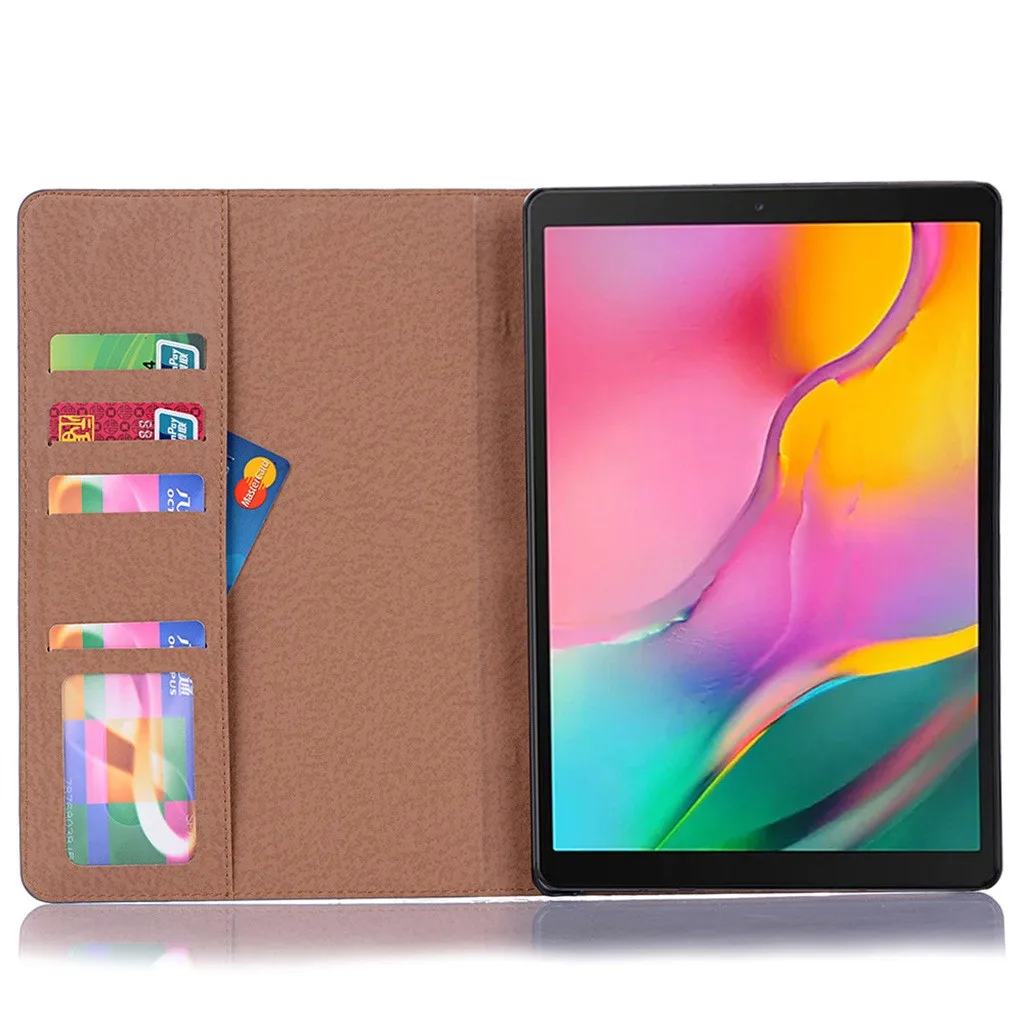 Чехол для планшета Samsung Galaxy Tab S5E тонкий кожаный чехол с подставкой #2 T720 2019 10 5|Чехлы
