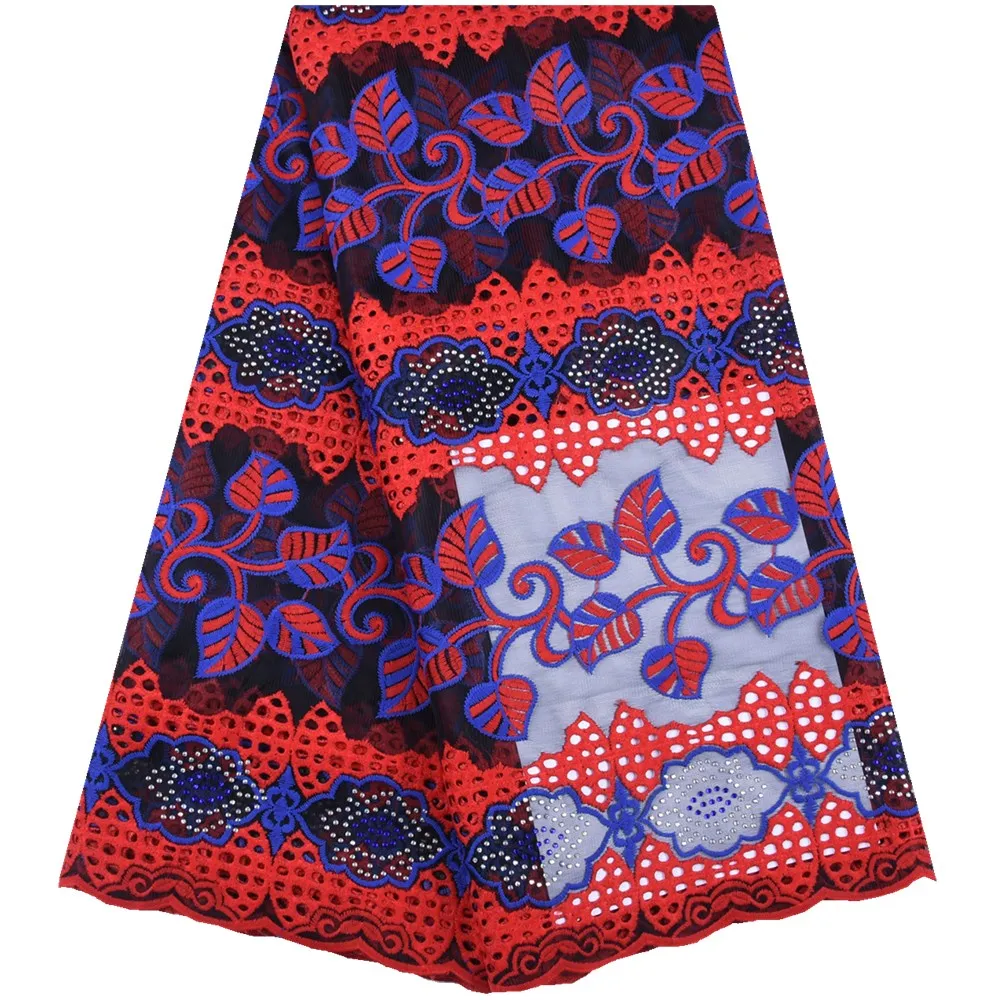 Новейшая Коралловая африканская вышивка тюль кружевная ткань Высокое качество