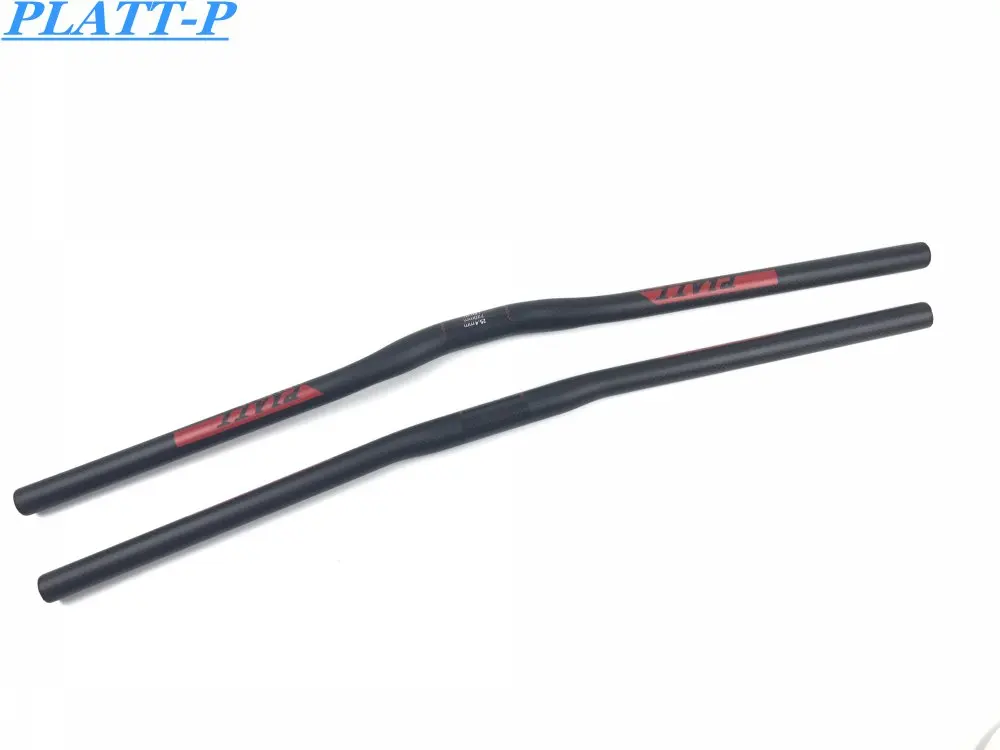 Deporte de La Bici MTB Manillar фибра Carbono Коврики Brillante subida 25 4*600/620/640/660/680/700/720 мм|mtb manillar|manillar