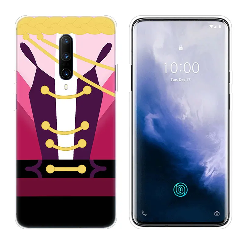 Модный прозрачный силиконовый мягкий чехол для телефона из ТПУ OnePlus 7 Pro 5G 6 6T 5T 3T |
