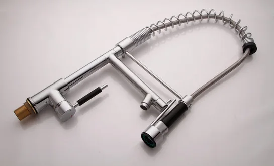 Однорычажный вытяжной распылитель для кухни пружинный кран смесители раковины