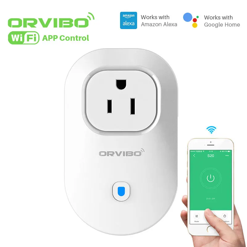 Умная розетка WiFi OrviboS25US адаптер умный дом автоматизация таймер управление