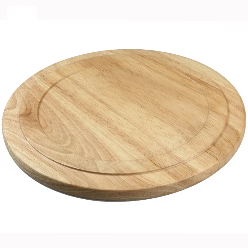 Визуальный сенсорный 30 см Большой поднос дубовая деревянная тарелка столовая