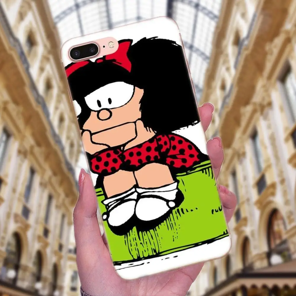 Mafalda для Huawei Mate 7 8 9 10 20 P8 P9 P10 P20 P30 Lite Plus Pro 2017 Мягкий Силиконовый ТПУ прозрачный
