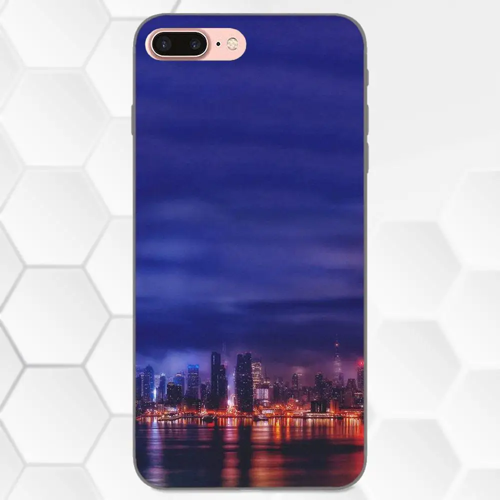 Для Xiaomi Redmi Note 2 3 4 4A 4X 5 5A 6 6A Plus Pro S2 Y2 мягкий хипстерский чехол New York City View Sky Landscape |