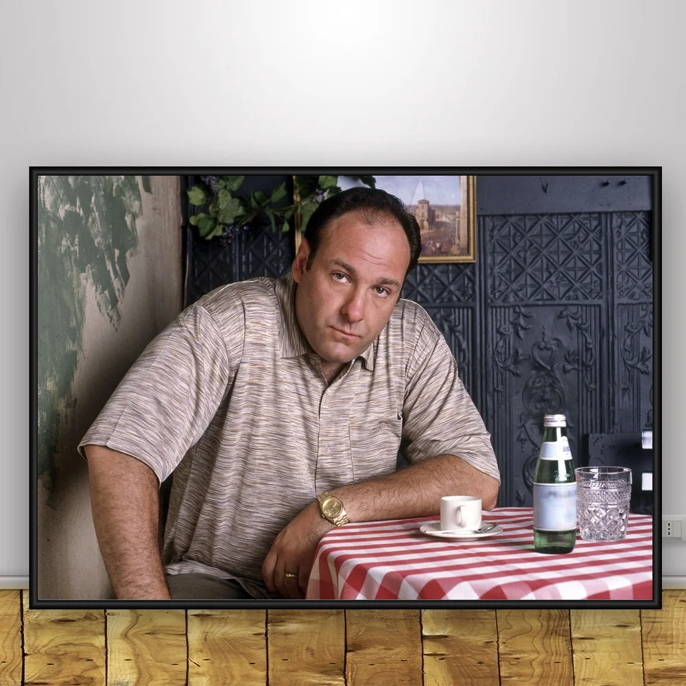 James Gandolfini художественный шелковый тканевый психоделический плакат Принт