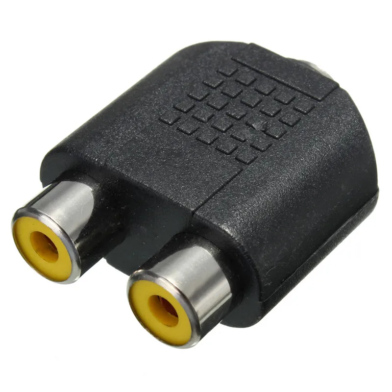 5 шт. черный цвет высокой четкости VGA кабель RCA Звуковой адаптер HD коробка PAL NTSC для