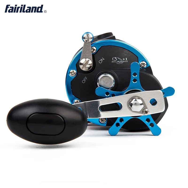 4BB правая рука 4 1: 1 барабанный Троллинг Fairiland катушка 18 кг Тяговая мощность Лодка