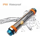 Многофункциональная Водонепроницаемая светодиодная лампа для кемпинга IP68 с USB, фонарик с регулируемой яркостью, аварийный сигнал, лампа-убийца комаров