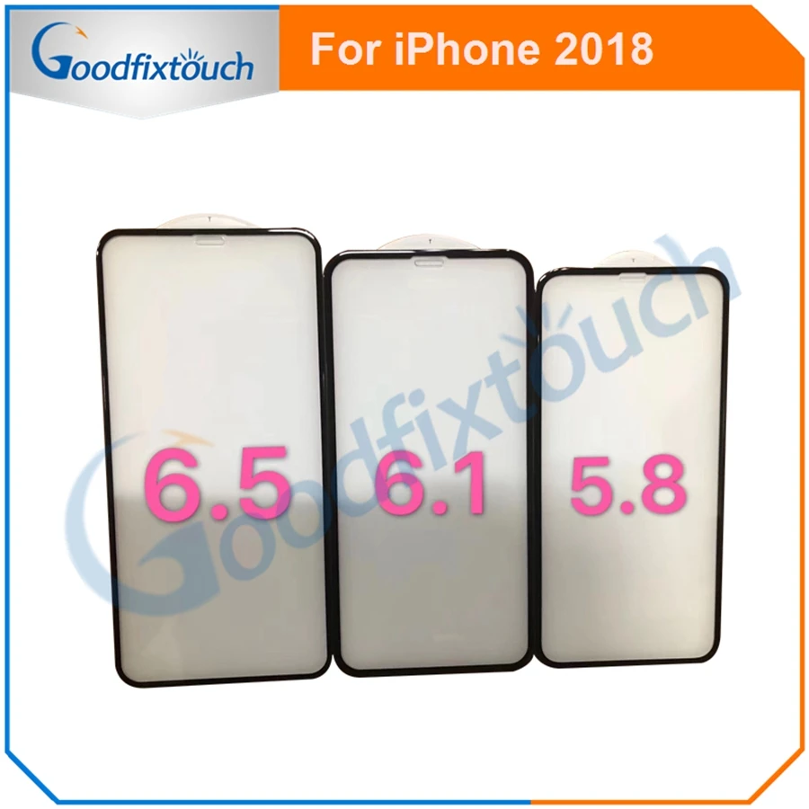 

Для iPhone 2018 ремонт переднего внешнего экрана стеклянная линза сенсорный экран Сенсорная панель внешнее стекло 6,5 "/6,1"/5,8 "(не сенсорный экран)