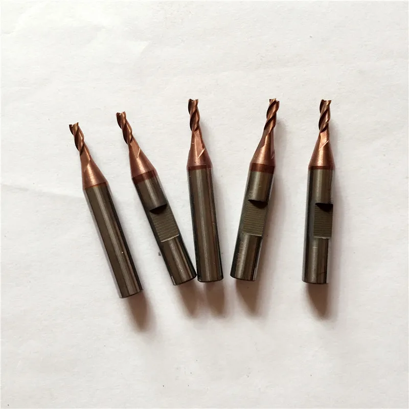 2pcs/lot 2.5mm end milling cutter in carbide for CONDOR XC-007 electronic key cutting machine | Инструменты