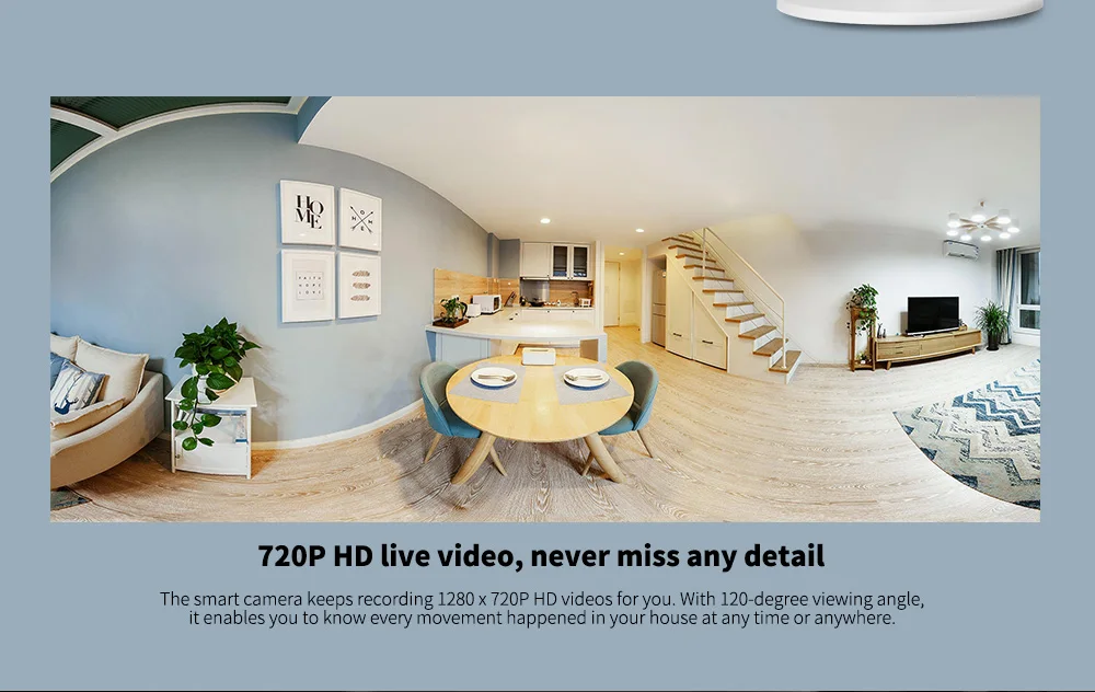 Смарт-Камера Xiaomi Mijia Xiaobai Populaire Versie 720 P HD Draadloze Wifi infrarwood Nachtzicht 100,4 Graden IP домашняя камера видеонаблюдения