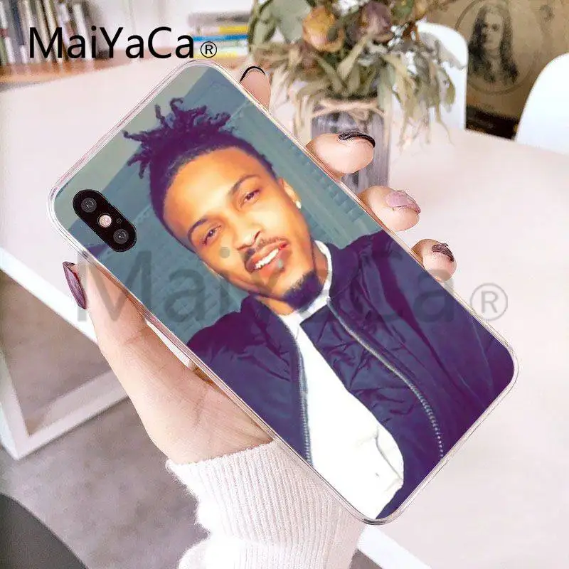 MaiYaCa для iphone 7 6 X Чехол POP Signer August Alsina Music Star Прозрачный чехол iPhone 8 6S Plus 10 XS XR XSMAX 4S |