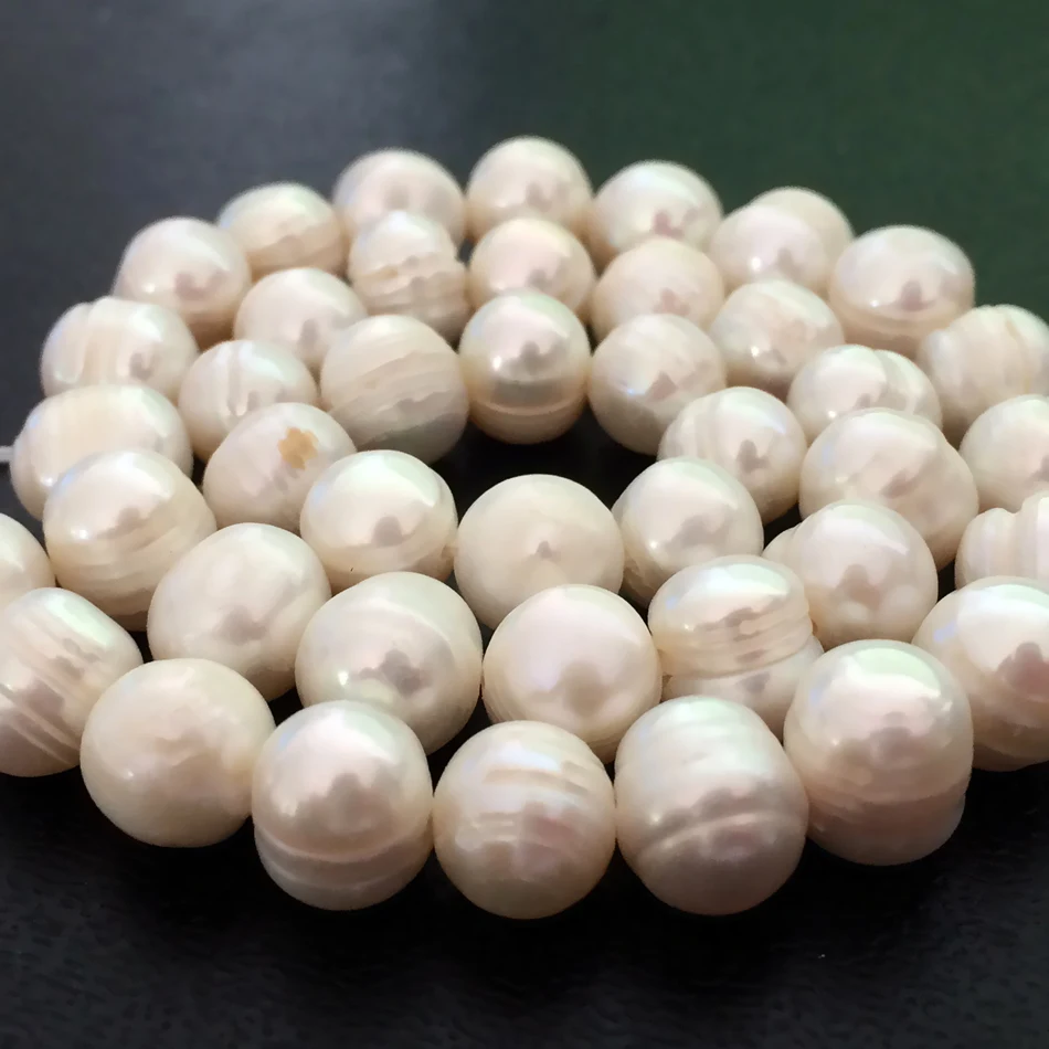 Красивый Белый Пресноводный Культивированный прекрасный жемчуг 7-8 мм Популярные высококачественные бусины для самостоятельного изготовления ювелирных изделий 15 дюймов BV177