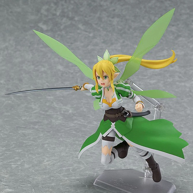 Apaffa 15 см эльф фехтовальщик Shino Kazuto Asuna фигурка игрушки Figma Sword Art Online Аниме ПВХ Коллекционная модель игрушки BN133