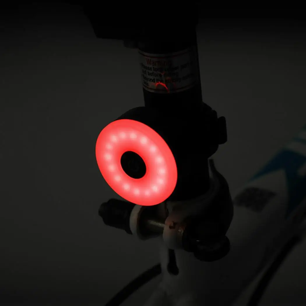 Bicycle Tail Lights Night Riding USB Charging Safety Bike Rechargeable Polymer Lithium Battery Warning Lamp | Спорт и развлечения