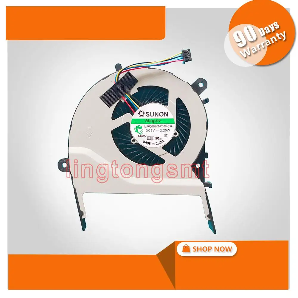 Новый охлаждающий вентилятор для For Asus X455CC K555 W419L W519L R556L R557L Y583L K555L VM590L X555LJ X554L X554LD CPU