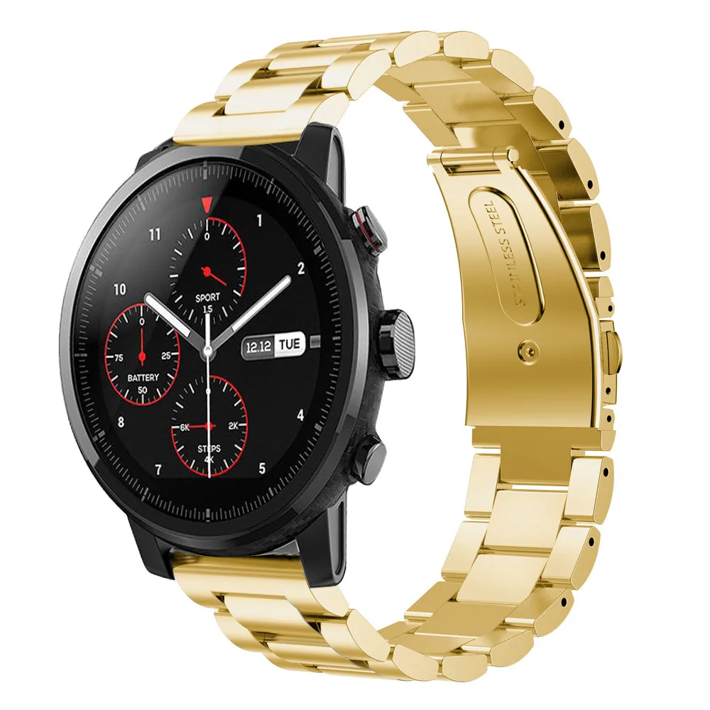 Браслет для оригинального Xiaomi Huami Amazfit Stratos 2 2th pace ремешок браслет умный 22 мм