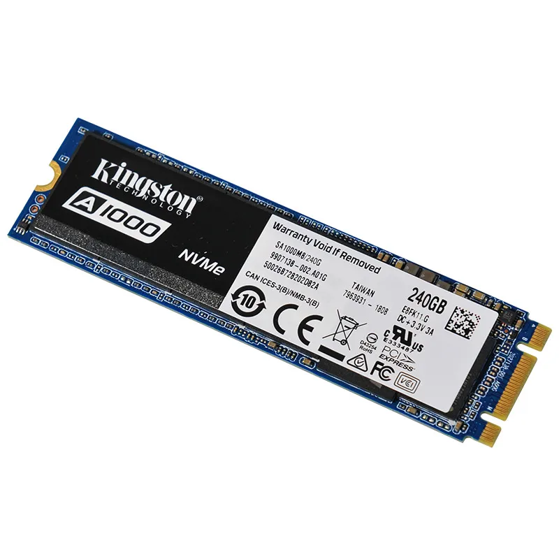 Kingston A1000 NVMe M.2 2280 SATA SSD 120 ГБ 240 480 960 Внутренний твердотельный диск Жесткий SFF для ПК