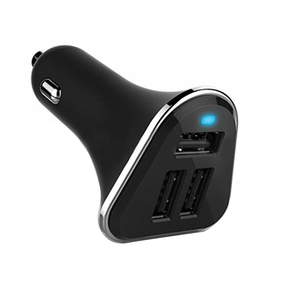 3 Порты и разъёмы Dual USB 12 В 24 LED универсальный в автомобиль гнездо прикуривателя