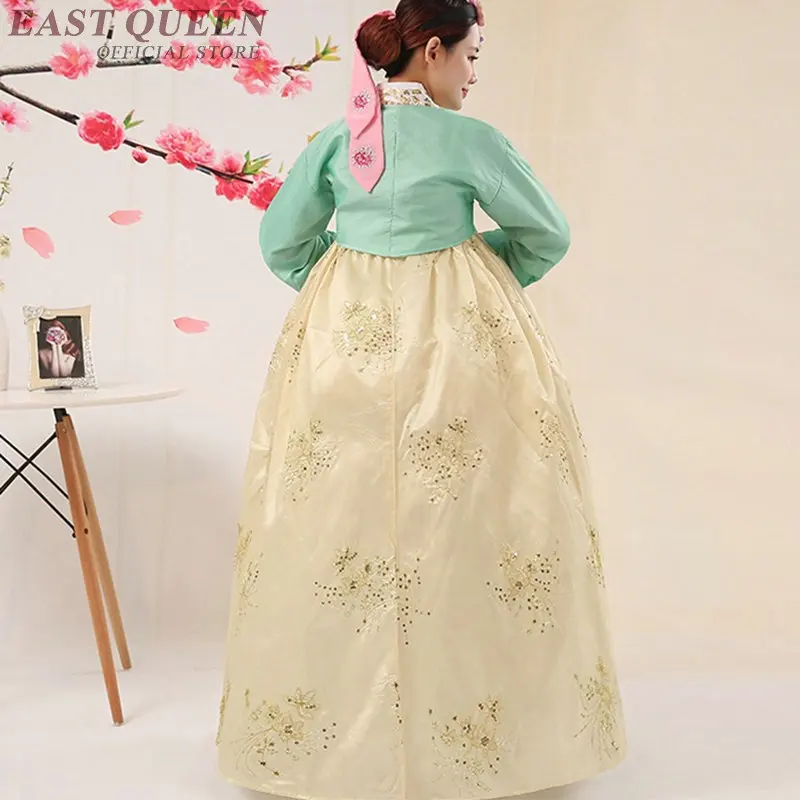 Традиционное корейское платье hanbok свадебное танцевальное национальная одежда