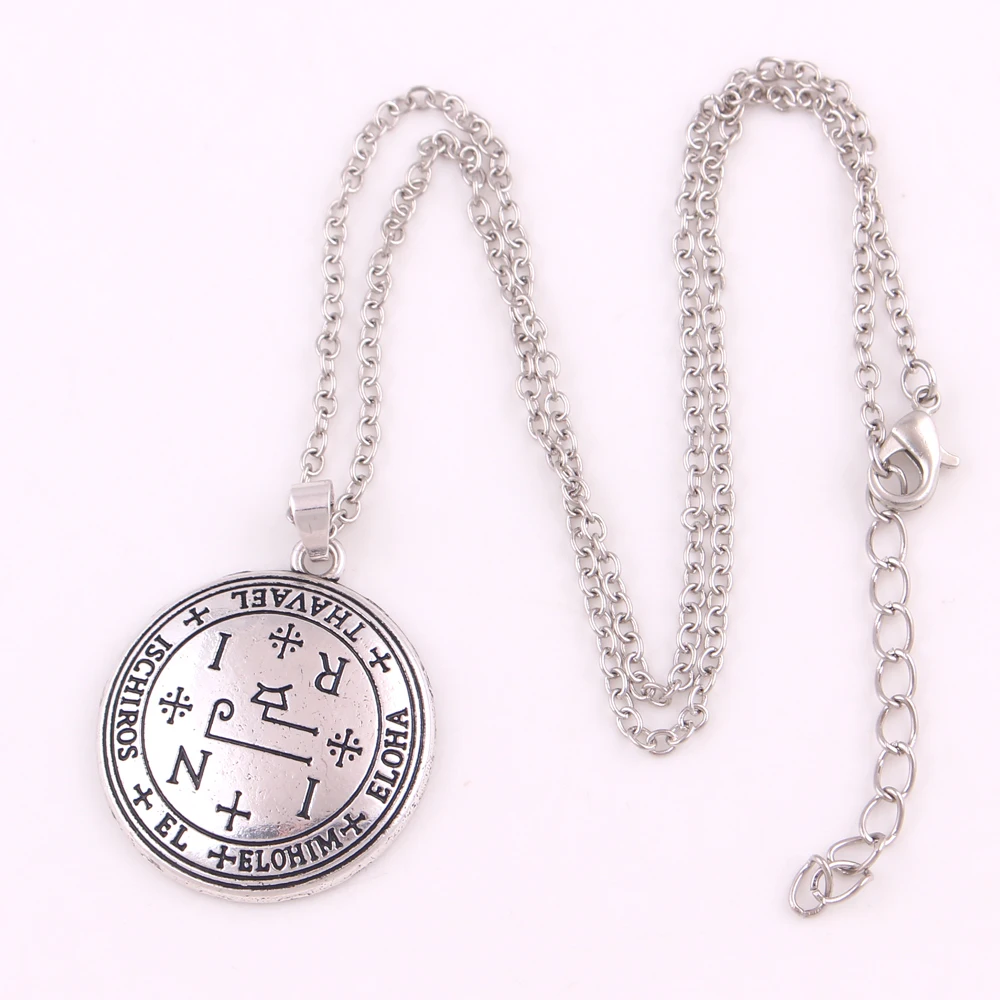 Звеньевая цепь викингов древняя Руна большой арчанель таваэль ангельская модель