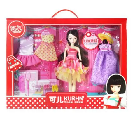 Распродажа Высококачественная кукла Kurhn для девочек модное платье набор игрушек