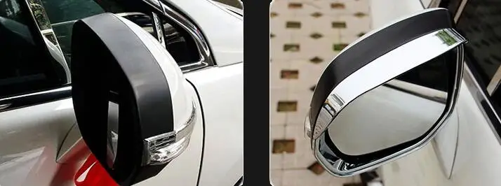 2 шт. хромированные накладки на боковые двери Зеркала для Peugeot 3008 2013 2014 2015 2016|siding