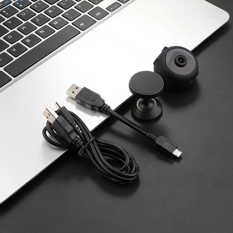 IP камера 1080p Компактная Беспроводная с поддержкой Wi Fi и функцией ночного