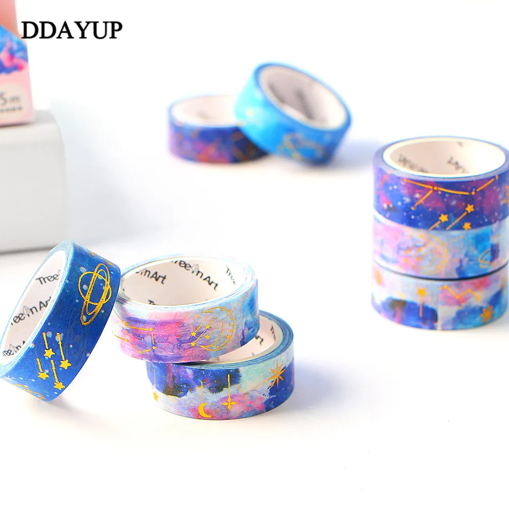2 шт. DIY звездное небо японский бумажный скотч маскирующая лента декоративные